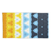 Boho Groovy Geometrische Abstracte AroAce Pride Vl Kussensloop (Achterkant-Rechts)