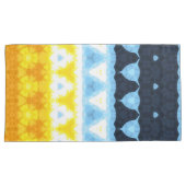 Boho Groovy Geometrische Abstracte AroAce Pride Vl Kussensloop (Voorkant-Rechts)