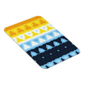 Boho Groovy Geometrische Abstracte AroAce Pride Vl Magneet (Rechterzijde)