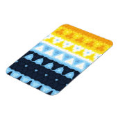 Boho Groovy Geometrische Abstracte AroAce Pride Vl Magneet (Linkerzijde)