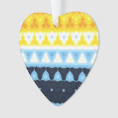 Boho Groovy Geometrische Abstracte AroAce Pride Vl Ornament (voorkant)