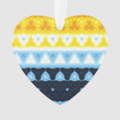 Boho Groovy Geometrische Abstracte AroAce Pride Vl Ornament (achterkant)