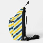 Boho Groovy Geometrische Abstracte AroAce Pride Vl Sling Bag (Rechts)