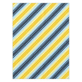Boho Groovy Geometrische Abstracte AroAce Pride Vl Tafelkleed (Voorkant)