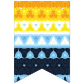 Boho Groovy Geometrische Abstracte AroAce Pride Vl Vlaggetjes (Tweede vlag)