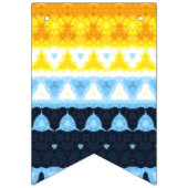 Boho Groovy Geometrische Abstracte AroAce Pride Vl Vlaggetjes (Derde vlag)