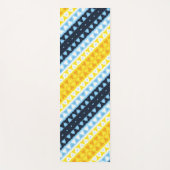 Boho Groovy Geometrische Abstracte AroAce Pride Vl Yogamat (Voorkant)