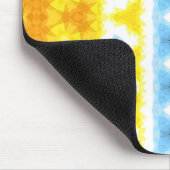 Boho Groovy Geometrische Abstracte AroAce Pridevla Muismat (Hoek)