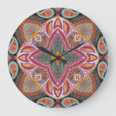 boho grote klok (Voorkant)