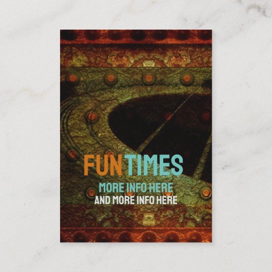 Boho Grunge gitaar muziek party uitnodigen Kaart (Achterkant)