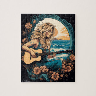 Boho Guitar Legpuzzel