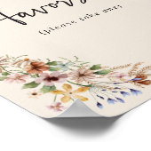  Boho gunst Poster (Hoek)