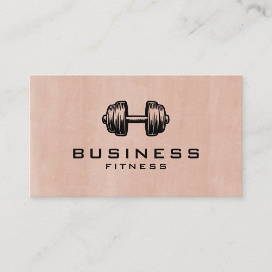 Boho Gym / Visitekaartje Persoonlijke Trainer (Voorkant)