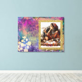 * Boho Gypsy Woman A100 Psychische Kaart Reader Canvas Afdruk (Insitu (Houten vloer))