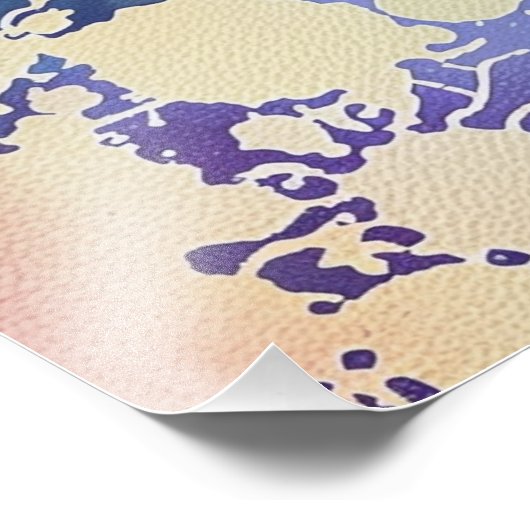 *~* Boho Gypsy Woman Psychic Card Reader A100 Foto Afdruk (Hoek)