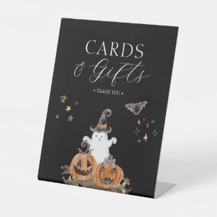Boho Halloween Baby shower Kaarten & Geschenken Reclamebord Met Voetstuk