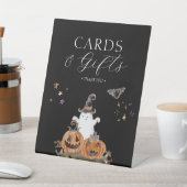 Boho Halloween Baby shower Kaarten & Geschenken Reclamebord Met Voetstuk (Insitu)
