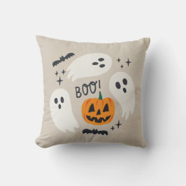 Boho Halloween Cute Ghost Kussen