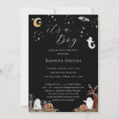 Boho Halloween Het is een Boy Baby shower Kaart (Voorkant)