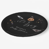 Boho Halloween Het is een Boy Baby shower Papieren Bordje (Gekanteld)