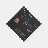 Boho Halloween Het is een Boy Baby shower Servet (Hoek)