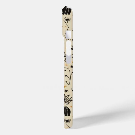 Boho Halloween Naadloos Patroon Case-Mate iPhone Case (Achterkant / Links)