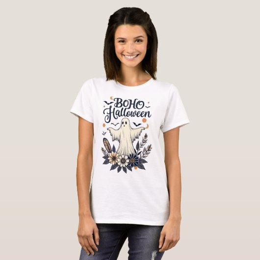 Boho Halloween T-shirt (Voorkant volledig)