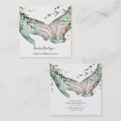 Boho Hands Vierkante Visitekaartje (Voorkant / Achterkant)