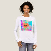 Boho Hart Liefde Tri-Blend Shirt (Voorkant)