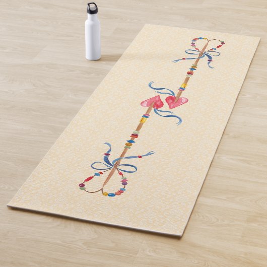 Boho Hart Pijlen Yogamat (In situ)