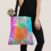 Boho Hart Tote Bag (Dichtbij)