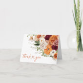 Boho Harvest Herfst in Love Vrijgezellenfeest Dank (Voorkant)