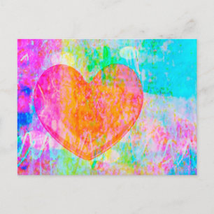 Boho Heart Briefkaart