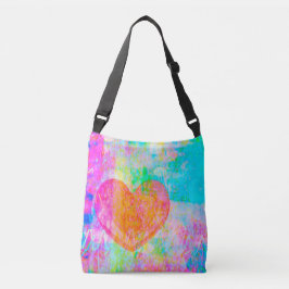 Boho Heart Crossbody Tas