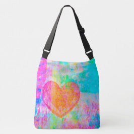 Boho Heart Crossbody Tas