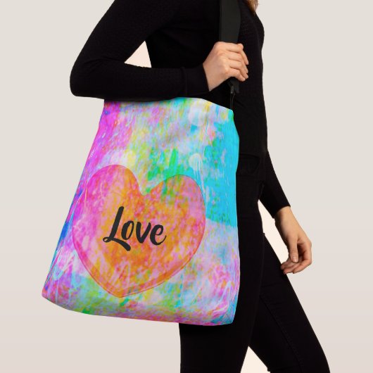 Boho Heart Love Crossbody Tas (Dichtbij)