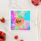 Boho Heart Love Servet (Insitu)