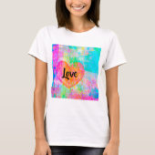 Boho Heart Love T-shirt (Voorkant)
