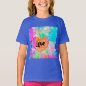 Boho Heart Love T-shirt (Voorkant)