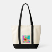 Boho Heart Love Tote Bag (Achterkant)