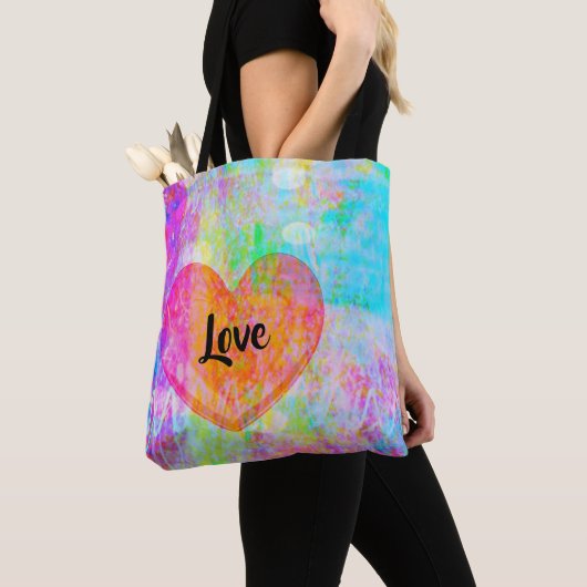 Boho Heart Love Tote Bag (Dichtbij)
