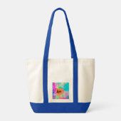 Boho Heart Love Tote Bag (Achterkant)