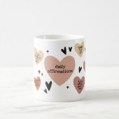 Boho Heart Quote Gift, leraar bevestiging Koffiemok (Center)