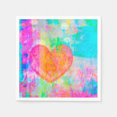 Boho Heart Servetten (Voorkant)