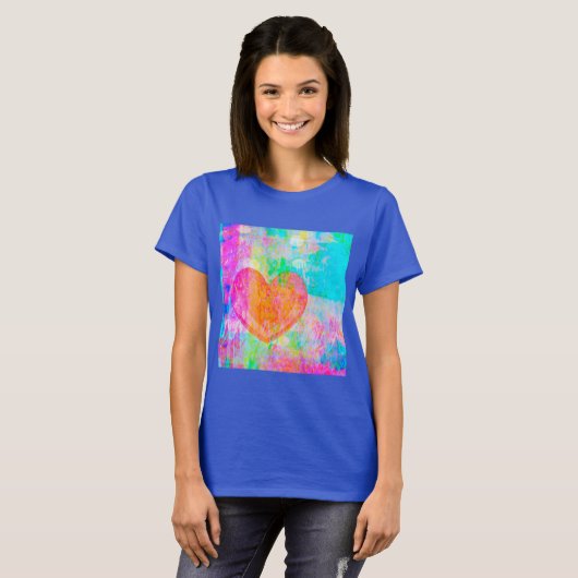 Boho Heart T-shirt (Voorkant volledig)