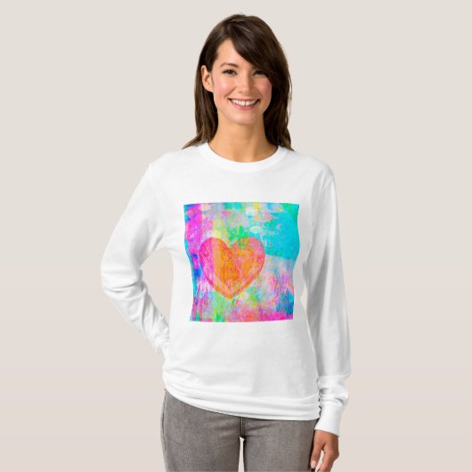 Boho Heart T-shirt (Voorkant volledig)