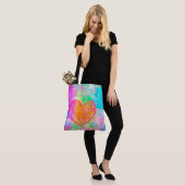 Boho Heart Tote Bag (Op model)