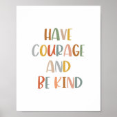 Boho hebben moed en zijn Poster (Voorkant)