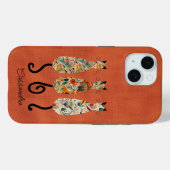 Boho heeft drie katten gemaakt Case-Mate iPhone case (Achterkant (horizontaal))