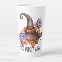 Boho Hekserige Sfeer Halloween Latte Mok